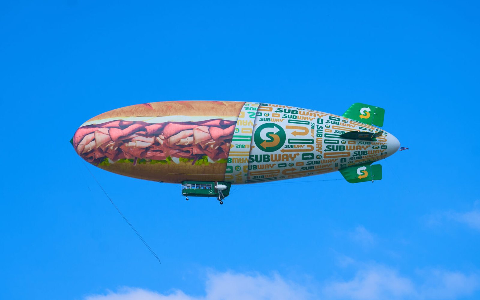 Subway blimp footlong wrap
