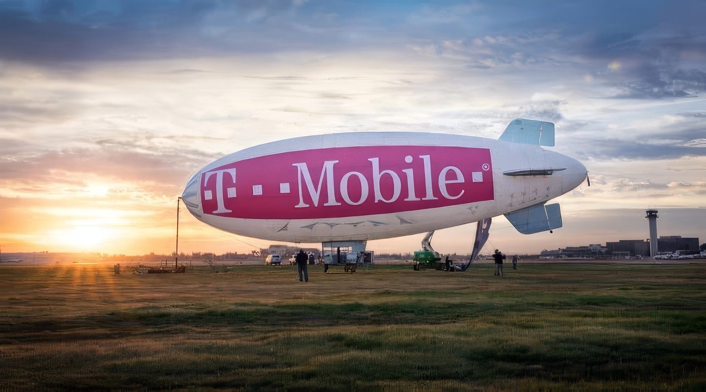 T-Mobile blimp world record