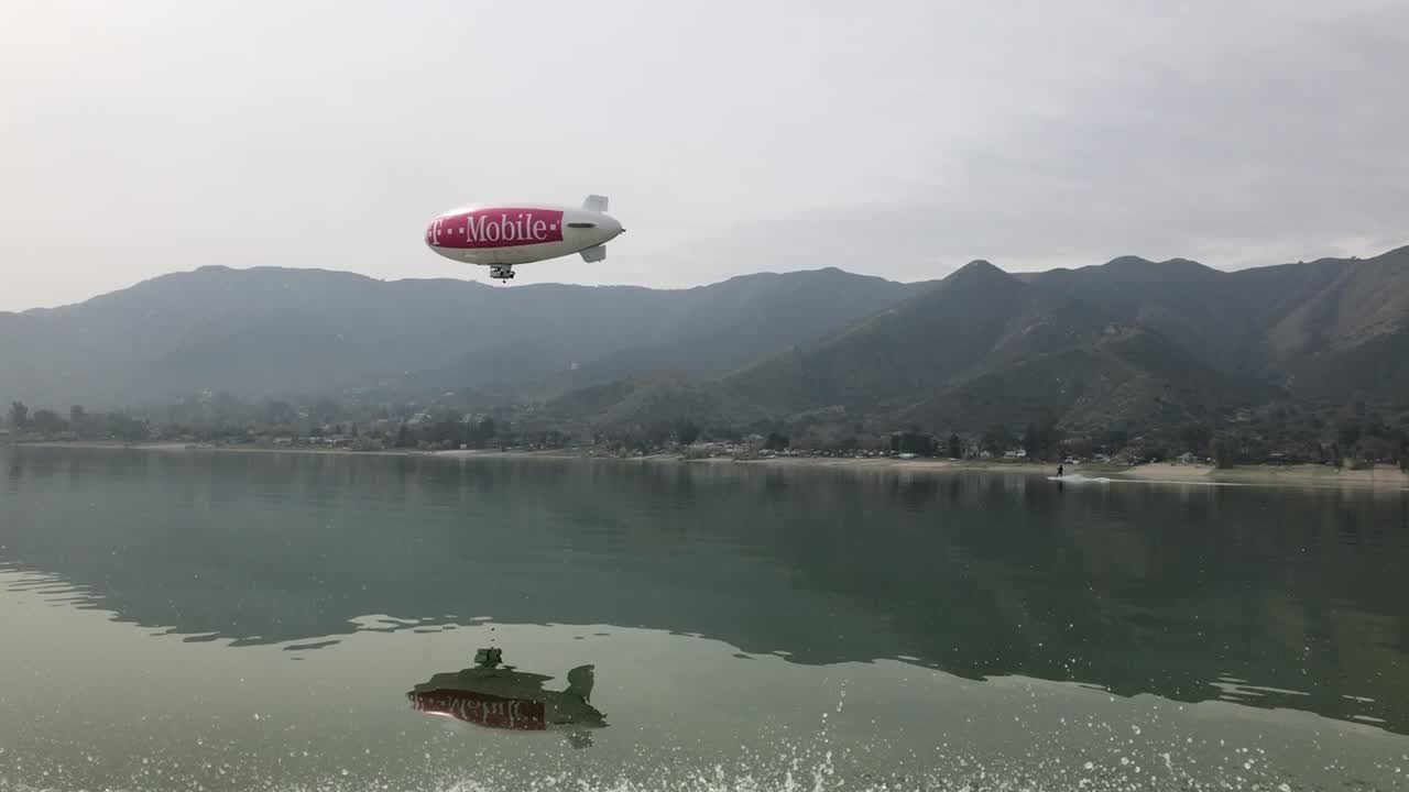 T-Mobile blimp world record